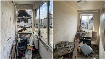 "За сантиметри від голови": уламок "шахеда" пробив подушку, на якій спала матір із півторарічною дитиною "За сантиметри від голови": уламок "шахеда" пробив подушку, на якій спала матір із півторарічною дитиною