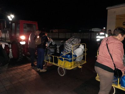 На Черкащину вночі прибув евакуаційний потяг з Донеччини На Черкащину вночі прибув евакуаційний потяг з Донеччини