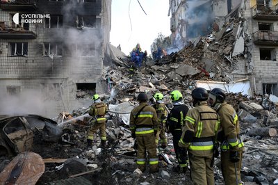 "Як тільки лягли — воно як жахне! Все полетіло на голови": жителі Солом'янки про наслідки атаки РФ "Як тільки лягли — воно як жахне! Все полетіло на голови": жителі Солом'янки про наслідки атаки РФ