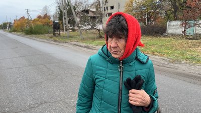 життя люди деокупація окупація жителька Дробишевого Раїса Дробишеве Донецька область 8 листопада 2024 рік