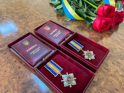 На Одещині сім’ям загиблих військових передали державні нагороди