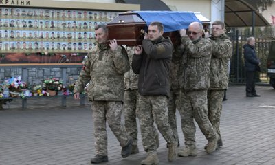 У Луцьку попрощалися з 48-річним бійцем Олександром Турочеком