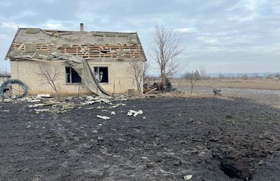 Наслідки обстрілів Донеччини 31 січня. Фото: Telegram/поліція Донеччини Наслідки обстрілів Донеччини 31 січня. Фото: Telegram/поліція Донеччини
