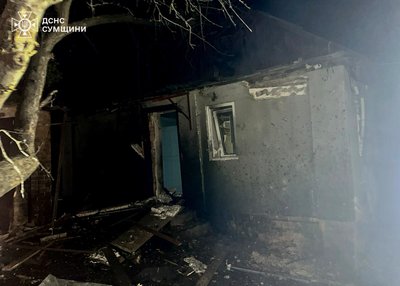 Російський "шахед" влучив по цивільній інфраструктурі Роменської громади Російський "шахед" влучив по цивільній інфраструктурі Роменської громади
