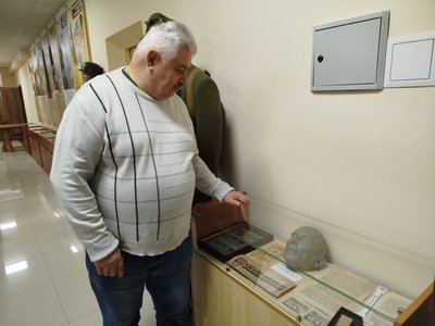 Посмертна маска Степана Бандери, Степан Бандера, провідник ОУН, Тернопіль, жовтень 2025 Посмертна маска Степана Бандери, Степан Бандера, провідник ОУН, Тернопіль, жовтень 2025