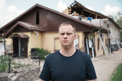 Заступник начальника Чугуївської міської військової адміністрації Ігор Шепелєв