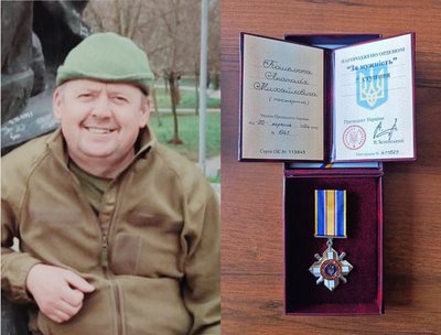 Сім'ям двох загиблих волинських військових вручили їхні посмертні нагороди Сім'ям двох загиблих волинських військових вручили їхні посмертні нагороди