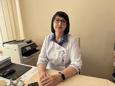 Юлія Нікітенко, медична директорка Харківської поліклініки №9 Юлія Нікітенко, медична директорка Харківської поліклініки №9