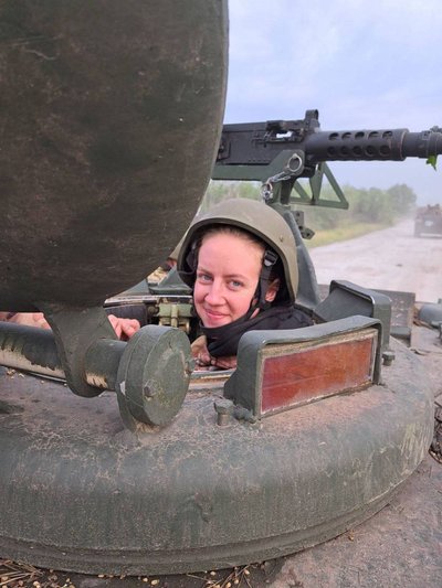 "Маленька дівчинка може": ветеранка з Полтави про свій бойовий досвід "Маленька дівчинка може": ветеранка з Полтави про свій бойовий досвід