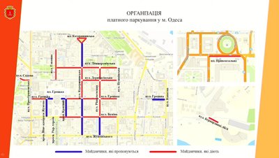 Парковка в центрі Одеси