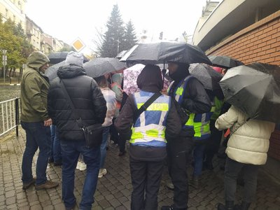 Біля консульства Польщі у Львові зібралися перевізники: що відомо Біля консульства Польщі у Львові зібралися перевізники: що відомо