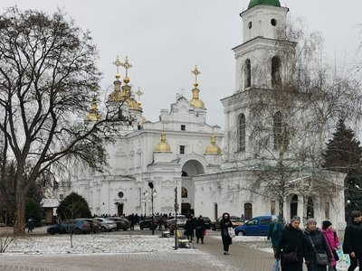 Водохреща у Полтаві: освячували воду та занурювались у водойми Водохреща у Полтаві: освячували воду та занурювались у водойми
