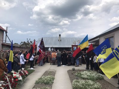 Прощання із бійцем, похорон, Богдан Ількевич, Тернопільщина Прощання із бійцем, похорон, Богдан Ількевич, Тернопільщина
