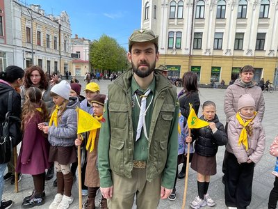 У Житомирі відзначають День Пласту: присяга, ярмарок і благодійність