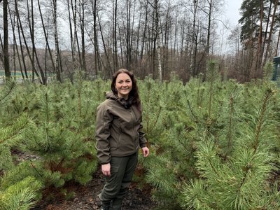 "В лісі я відпочиваю". Жінка-лісівниця розповіла про роботу у лісі "В лісі я відпочиваю". Жінка-лісівниця розповіла про роботу у лісі