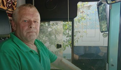 Водій тролейбуса Василь Тараненко розповів про свій професійний шлях, серпень 2026 року, Хмельницький Водій тролейбуса Василь Тараненко розповів про свій професійний шлях, серпень 2026 року, Хмельницький
