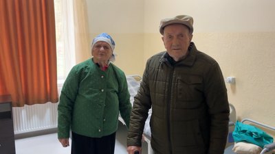 Калуш, геріатричний центр, Петро, Данелія, Процак, переселенці, Добропілля, Франківщина