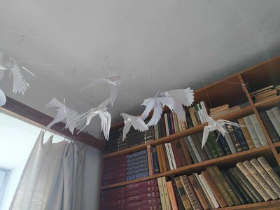 На Хмельниччині незряча художниця створює витинанки На Хмельниччині незряча художниця створює витинанки