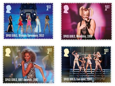 марки до 30 річчя Spice Girls марки до 30 річчя Spice Girls
