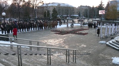 Пам'ять жертв Голодоморів вшанували у Рівному