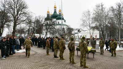 На Чернігівщині поховали загиблих захисників Андрія Пятачука та Анатолія Примушка На Чернігівщині поховали загиблих захисників Андрія Пятачука та Анатолія Примушка