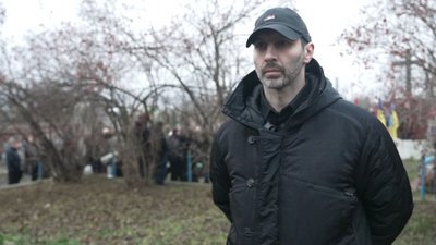 Тернопіль, командир підрозділу "Баракуда" Вячеслав Балбек, Мирослава Копча, Акіра, похорон, 29 листопада 2025 Тернопіль, командир підрозділу "Баракуда" Вячеслав Балбек, Мирослава Копча, Акіра, похорон, 29 листопада 2025
