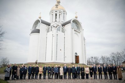 До Києва на Бучанський саміт прибули керівники парламентів європейських країн До Києва на Бучанський саміт прибули керівники парламентів європейських країн