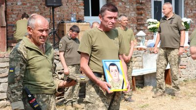 Прощання із військовим, Іван Бачинський, похорон, ЗСУ, 1 липня 2026, Тернопіль Прощання із військовим, Іван Бачинський, похорон, ЗСУ, 1 липня 2026, Тернопіль