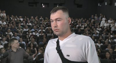 Юрій Трохименко, побратим Любомира Крупи, фільм про Крупу, Тернопіль, вересень 2025 Юрій Трохименко, побратим Любомира Крупи, фільм про Крупу, Тернопіль, вересень 2025