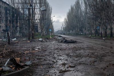 Місту Бахмут втретє пропонують надати звання "Місто-герой України"