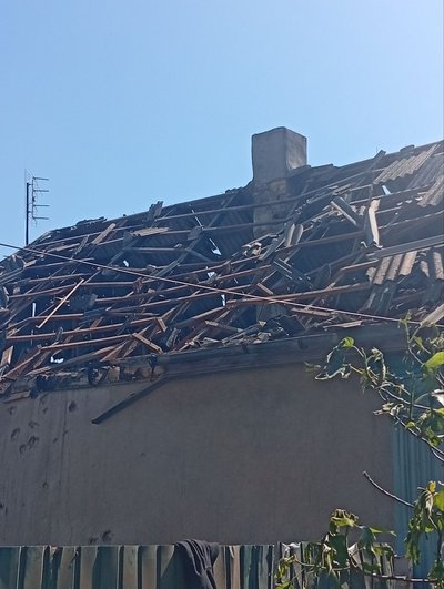 Пошкоджені дах, стіни та вікна: що залишилося від будинку після атаки на Ізмаїл