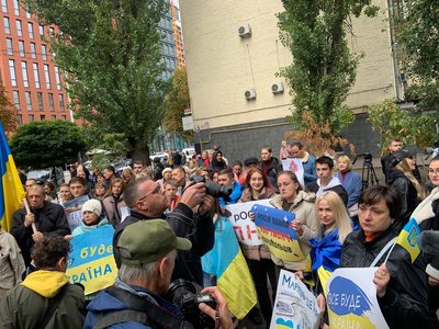 У Києві відбулася акція "Маріуполь — це Україна" У Києві відбулася акція "Маріуполь — це Україна"