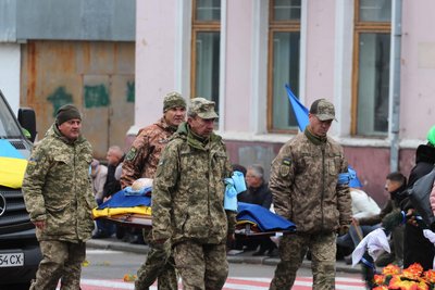 В Умані попрощались з Богданом Бадьорним В Умані попрощались з Богданом Бадьорним