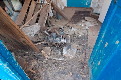 На Полтавщині уламки збитого російського безпілотника пошкодили приватний будинок На Полтавщині уламки збитого російського безпілотника пошкодили приватний будинок