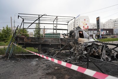 "Ми думали, що це літак": харків'яни розповіли про влучання у житлову забудову міста "Ми думали, що це літак": харків'яни розповіли про влучання у житлову забудову міста