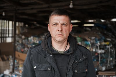 Працівник "Благоустрою" В’ячеслав Соляник Працівник "Благоустрою" В’ячеслав Соляник