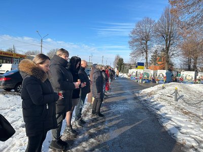 На Черкащині до четвертої річниці початку повномасштабної війни провели спільний молебень На Черкащині до четвертої річниці початку повномасштабної війни провели спільний молебень
