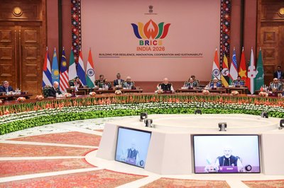 В Індії розпочався саміт BRICS В Індії розпочався саміт BRICS