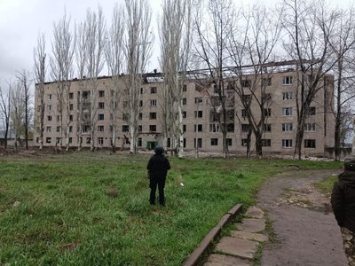 Наслідки обстрілів Донеччини 14 квітня. Фото: Telegram/Павло Кириленко Наслідки обстрілів Донеччини 14 квітня. Фото: Telegram/Павло Кириленко