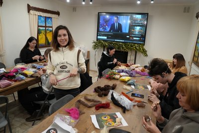 сюжет на 1 січня іграшки з вовни сюжет на 1 січня іграшки з вовни