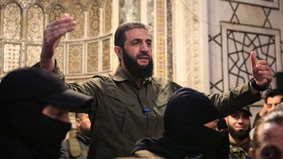 Лідер сирійського ісламістського угруповання "Хаят Тахрір аш-Шам" Абу Мохаммед аль-Джолані