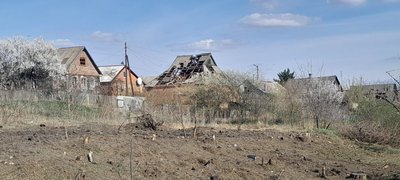 Наслідки обстрілів Донеччини 10 квітня. Фото: Telegram/Павло Кириленко