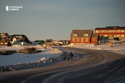 Нуук, Гренландія, 25 січня 2025 року Нуук, Гренландія, 25 січня 2025 року