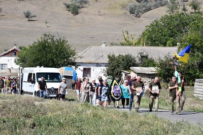 На Одещині попрощались з військовим, який загинув на Донеччині На Одещині попрощались з військовим, який загинув на Донеччині