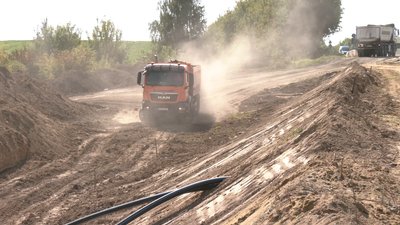 Після трьох років паузи відновили роботи на Північній обхідній Рівного Після трьох років паузи відновили роботи на Північній обхідній Рівного