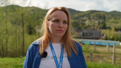 Психологиня ретриту для медиків Олена Посканна Психологиня ретриту для медиків Олена Посканна