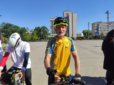 Анатолій Вересенко, велопробіг "Шануємо пам’ять захисників України"