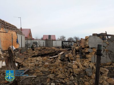 Прокуратура розслідує удар РФ дронами по Одещині: що зафіксовано Прокуратура розслідує удар РФ дронами по Одещині: що зафіксовано