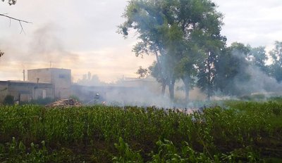 Горіло сміття і суха трава: на Черкащині за добу сталися вісім пожеж на відкритих територіях