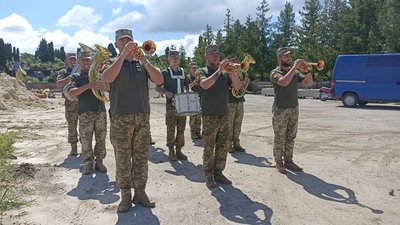 Похорон військового, Ігор Гнанюк, Тернопіль, червень 2024 Похорон військового, Ігор Гнанюк, Тернопіль, червень 2024